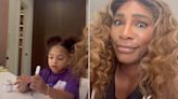 Serena Williams Posts Video of Daughter Olympia Playing with Tampons: 'It's a Cat Toy!?'