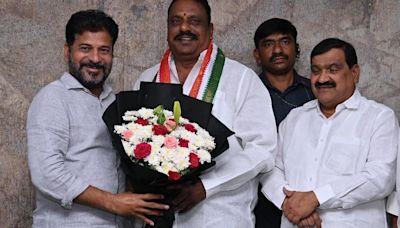 BRS MLA Prakash Goud joins Congress; more in line