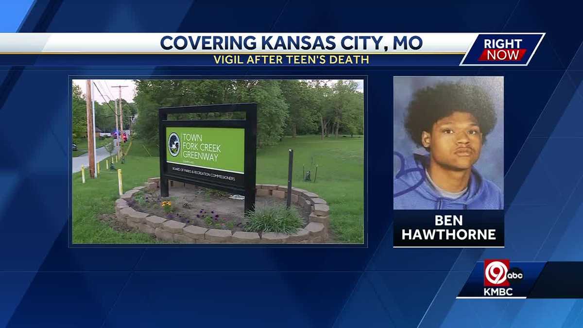 Vigil held for Kansas City teenager killed after argument at park