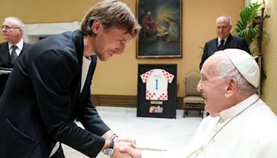 La sorpresa de Croacia a Modric por ser campeón de Champions y su visita al Papa Francisco