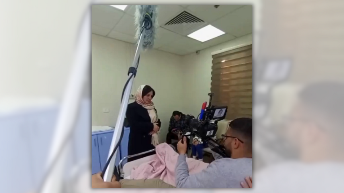 Fact Check: Video Allegedly Shows Gazans Filming Staged Hospital Footage. Here's What We Found
