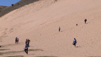 Turn lanes being added to Sleeping Bear Dune Climb entrance