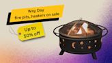 Wayfair has a bunch of outdoor fireplaces on sale for up to 50% off this Way Day