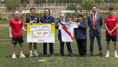 El Rayo Vallecano celebra su centenario en el cupón de la ONCE