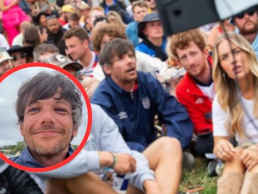 Este cantante lleva su pantalla a Glastonbury para ver la EURO