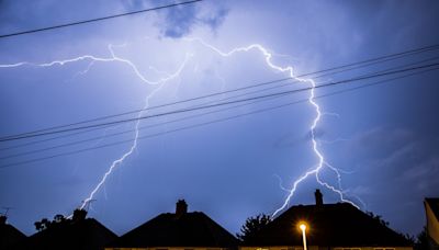 House damaged in Cork after it was struck by lightning following thunderstorm