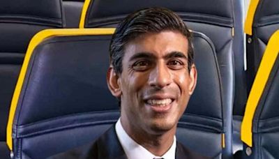 Ryanair Airlines Offers "A Seat" To Outgoing UK Prime Minister Rishi Sunak