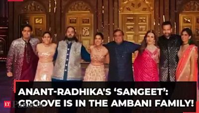 Anant-Radhika wedding: Ambani family grooves to Bollywood songs at grand finale of ‘Sangeet Ceremony’