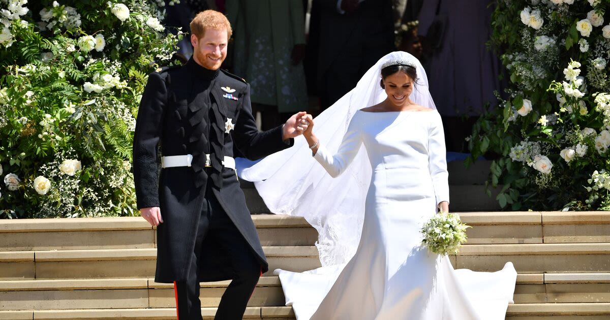 Eyewatering price of Meghan's wedding dress which dwarfs cost of Kate's