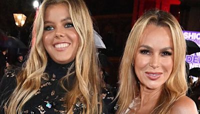 Amanda Holden's daughter 'in pain' as she's rushed to hospital with rare illness