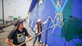 El arte urbano y sostenible reviste de colores Lima, "la gris"