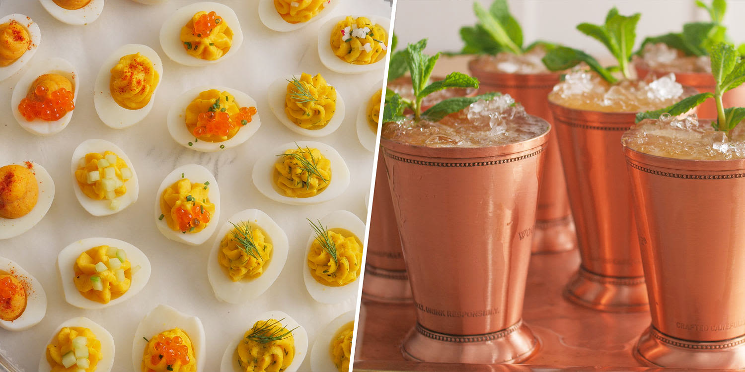 Martha Stewart's at-home Kentucky Derby party hosting menu