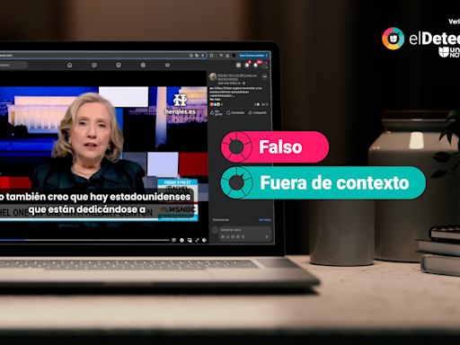 Hillary Clinton NO sugirió cárcel para los estadounidenses que publican desinformación