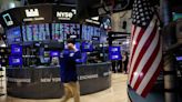 Stocks ease as tech sell-off spreads, data boosts dollar