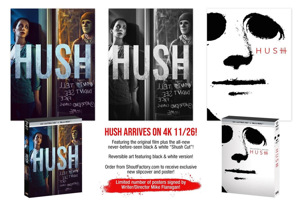 Mike Flanagan's Hush Getting a Deluxe Blu-ray Release