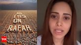 Nushrratt Bharucha faces backlash for posting 'All Eyes On Rafah' as the actress was in Israel when Hamas attacked, gets called a 'hypocrite' | Hindi Movie News - Times of India