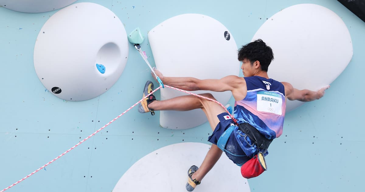 Sport climbing: Anraku Sorato and Adam Ondra advance to Boulder and Lead final at Paris 2024 Olympics