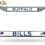 Buffalo Bills Chrome Metal License Plate rame-雲車品