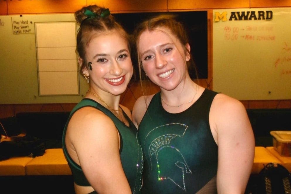 Lebster sisters looking to build on historic Michigan State gymnastics season