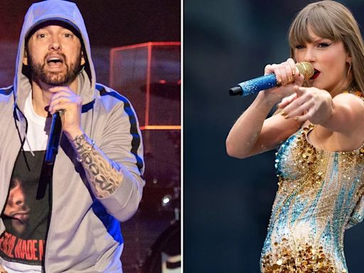 Eminem destronó a Taylor Swift del primer puesto en Billboard