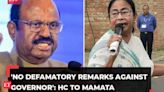 Calcutta High Court restrains Mamata Banerjee from making defamatory remarks against Governor Ananda Bose