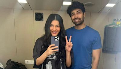 Shruti Haasan shoots action set pieces for Dacoit, shares goofy behind-the-scenes moments with Adivi Sesh