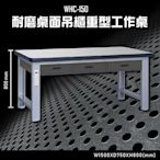 【多用途】WHC-150 耐磨桌面吊櫃重型工作桌 辦公家具 台灣製造 工作桌 零件收納 抽屜櫃 零件盒