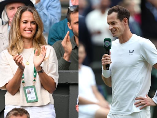 Andy Murray’s Wife Kim Sears Brings Quiet Luxury Fashion to His Tribute, Final Wimbledon 2024 Doubles Match Alongside...