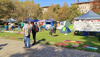 Students at university encampments in Australia speak out against Gaza genocide, war