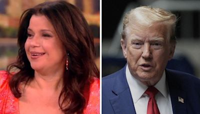 'The View's Ana Navarro cheekily compares Trump hush money trial to O.J. Simpson murder case: "If the condom don't fit, then you must acquit"