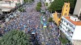 Cerca de 2 milhões de fiéis participam da 'Marcha para Jesus' em SP