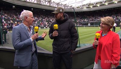 John McEnroe makes instant Nick Kyrgios dig after rocking up late for BBC duty