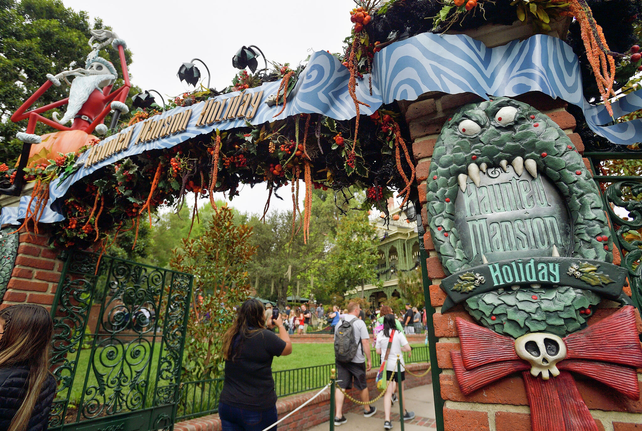 Disneyland's Haunted Mansion returns with a historical addition