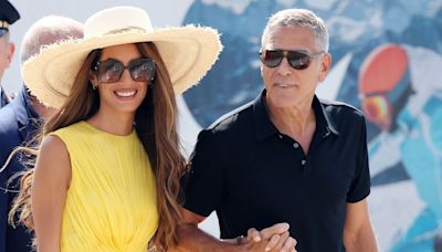 Amal Clooney, la dama del estilo en su lago de cuento