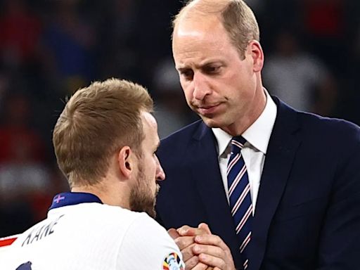 Wills & Charles send messages of support to England team after Euros final