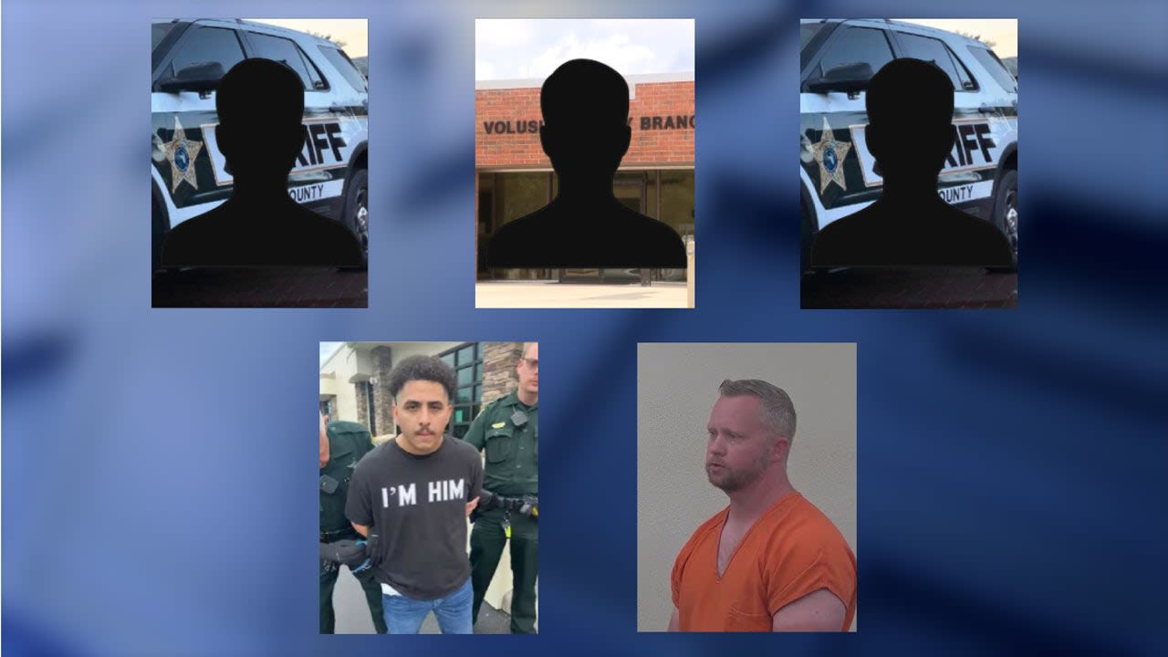 5 Central Florida law enforcement officers, first responders arrested within a week