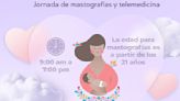 Cruz Roja brinda mastografías gratis para mujeres y hombres en Álvaro Obregón