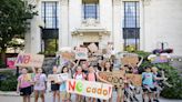 Tufnell Park children protest against plans for Ocado depot next to their school