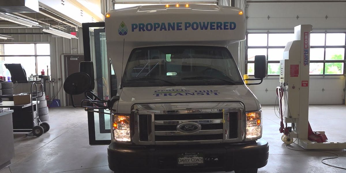 Spearfish Transit Agency unveils first ever propane paratransit buses in the state