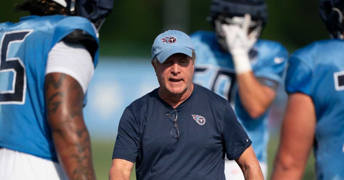 Tennessee Titans Offensive Line Coach Bill Callahan Talks Saahdiq Charles Retirement, Right Guard Opening