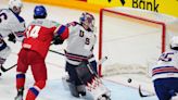 US loses to Czech Republic 1-0 in quarterfinals of men's hockey world championship