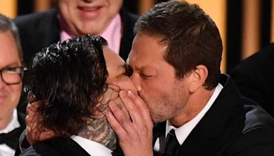 The Bear's Matty Matheson and Ebon Moss-Bachrach talk THAT Emmys kiss