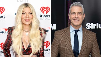 Tori Spelling Slams Andy Cohen for Not Casting Her on ‘RHOBH’: ‘Is it Because I’m Broke?’