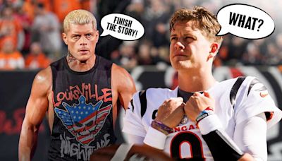 Even Joe Burrow Realizes That Cody Rhodes' 'Finish The Story' Is A Silly Saying