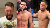 Conor McGregor and Nate Diaz react after Islam Makhachev stops Dustin Poirier at UFC 302 | BJPenn.com
