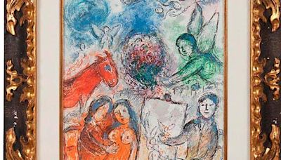 Painting By Marc Chagall Soars To $199,700 In Ahlers & Ogletree Sale - Antiques And The Arts Weekly