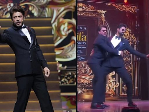 IIFA 2024: Shah Rukh Khan channels Samantha Ruth Prabhu as he dances to Oo Antava with Vicky Kaushal