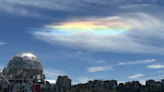 Painted clouds? B.C. residents treated to rare show of ‘cloud iridescence’ - BC | Globalnews.ca