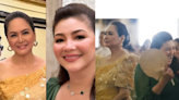 Charo Santos pokes fun at meme with Regine Velasquez during Angeline Quinto’s wedding