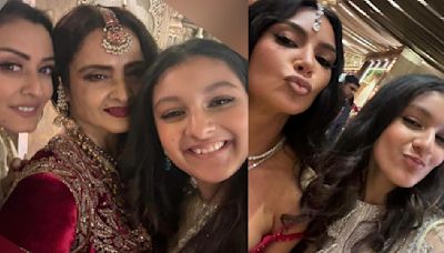 Inside PICS: Mahesh Babu's daughter Sitara clicks selfies with Kim Kardashian; chills with Priyanka Chopra, Ranveer Singh at Anant-Radhika's wedding